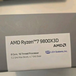 AMD 라이젠7-6세대 9800X3D (그래니트 릿지)
