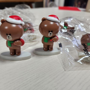라인프렌즈 브라운 피규어