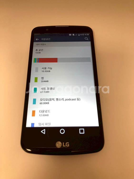 LG K10 블랙 기기 판매(15757)--6