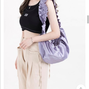 새틴 프릴호보백