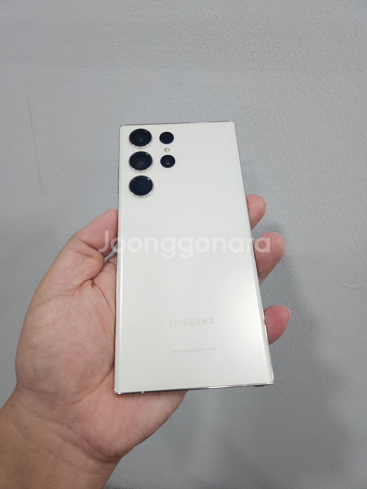갤럭시 S23울트라 화이트 256기가 A급 팔아요~--2