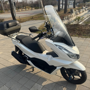 혼다 pcx125 21년 abs 화이트컬러 팝니다