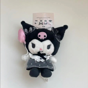 산리오 스위트파티 쿠로미 마스코트 인형 풍선 키링