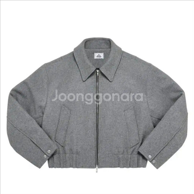 mjd 울 크롭자켓 L--0