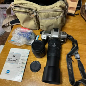 미놀타 스위트알파 필름 자동카메라,렌즈개별가격,품질보증