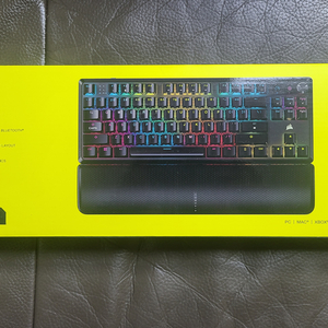 커세어 k70 rgb core tkl 무선 키보드