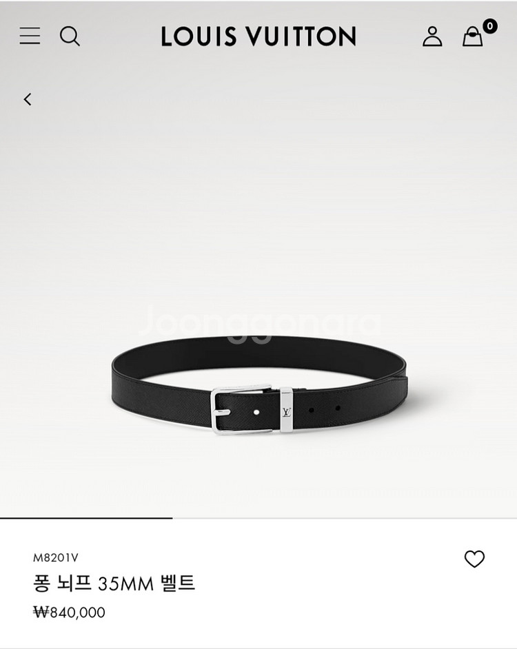 루이비통 벨트 퐁뇌프 퐁네프--0