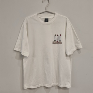 KANGOL 캉골 흰색 반팔티