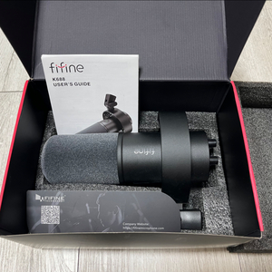 Fifine K688 마이크 + M88 마이크암