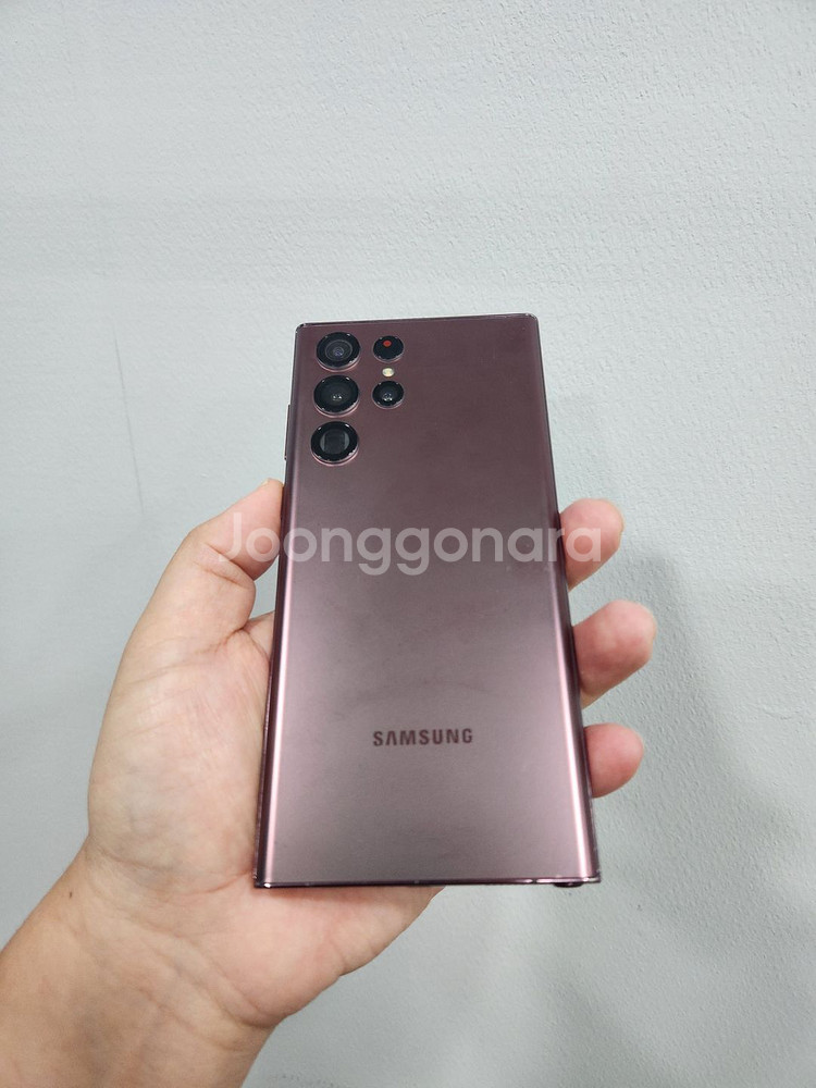 갤럭시 S22울트라 브론즈 256기가 A급 팔아요~--5