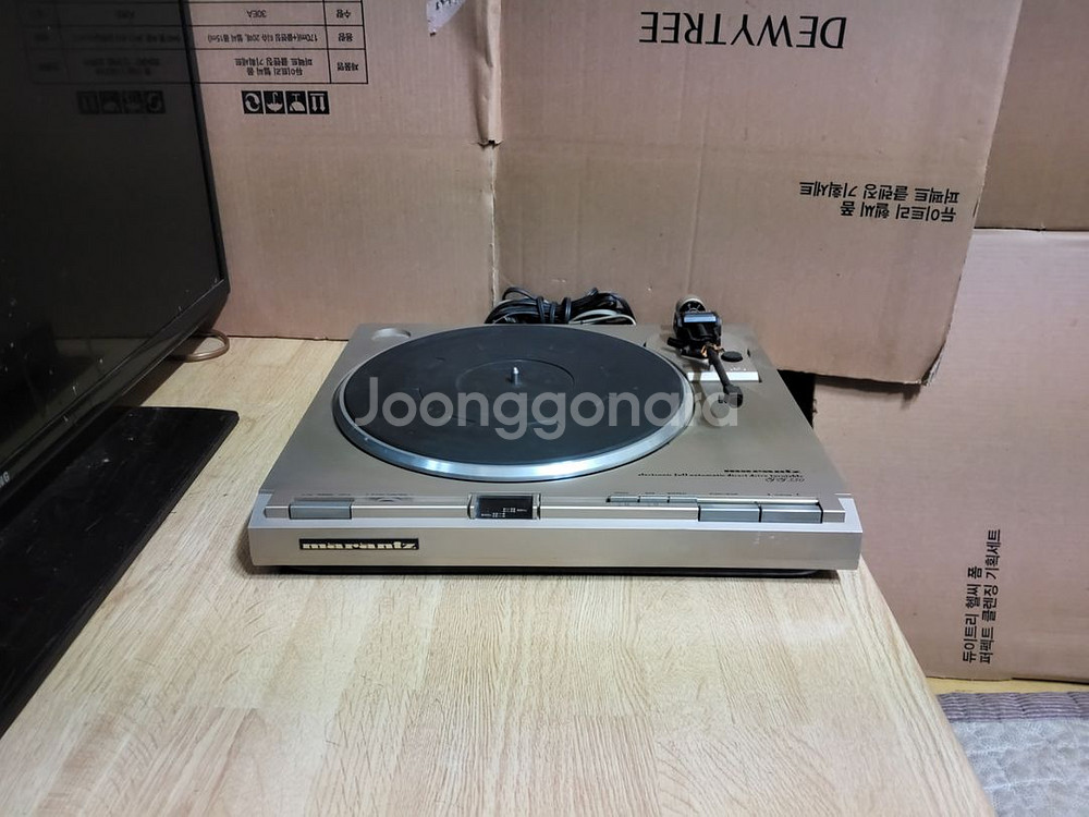 마란츠 LP 턴테이블 TT 330 고장품 (오디오 앰프--0