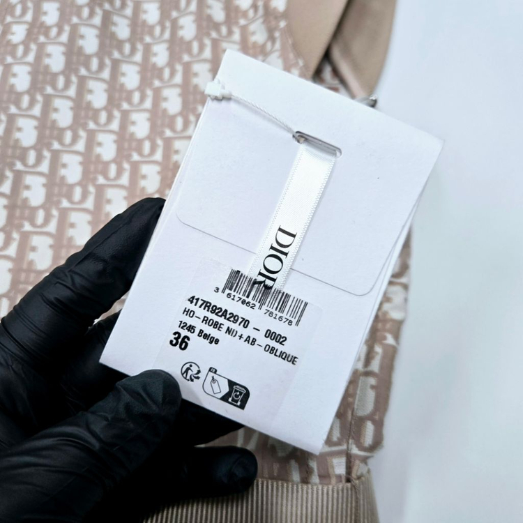 새상품급 / 디올 오블리크 벨트 원피스 36 이미지