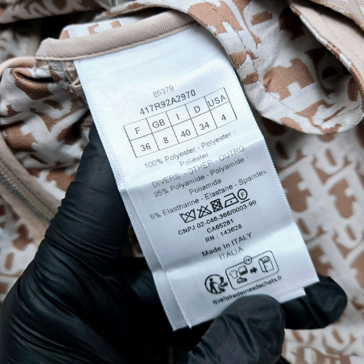 새상품급 / 디올 오블리크 벨트 원피스 36 이미지