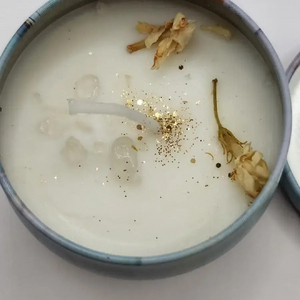 초특가 새제품 천연원석 백수정 단지 향초 쟈스민향