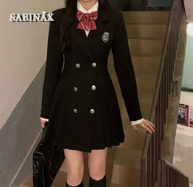 졸사 프레피룩 대여 영국교복 하이틴룩 이미지