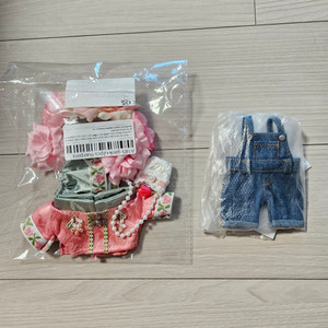 10cm 인형옷, 솜깅옷(새상품)