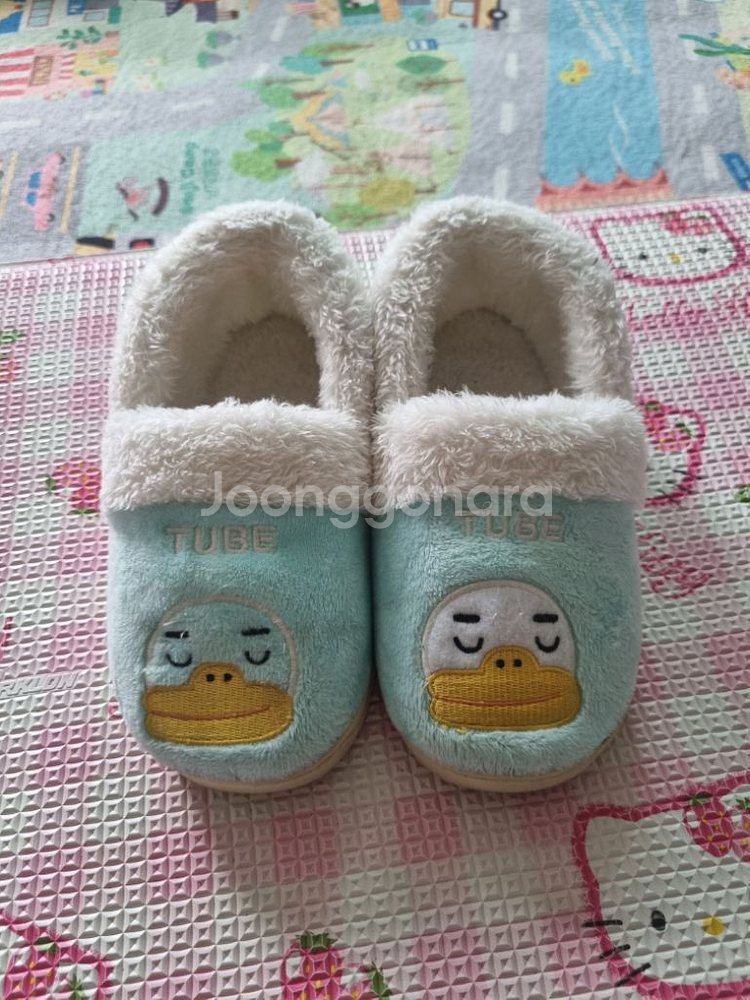 아동털신발 슬리퍼--1