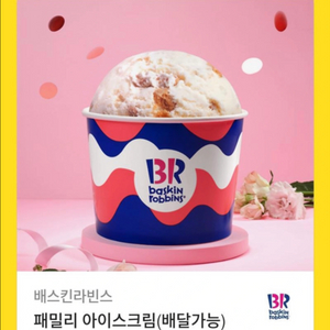 베스킨라빈스 패밀리 사이즈 기프티콘