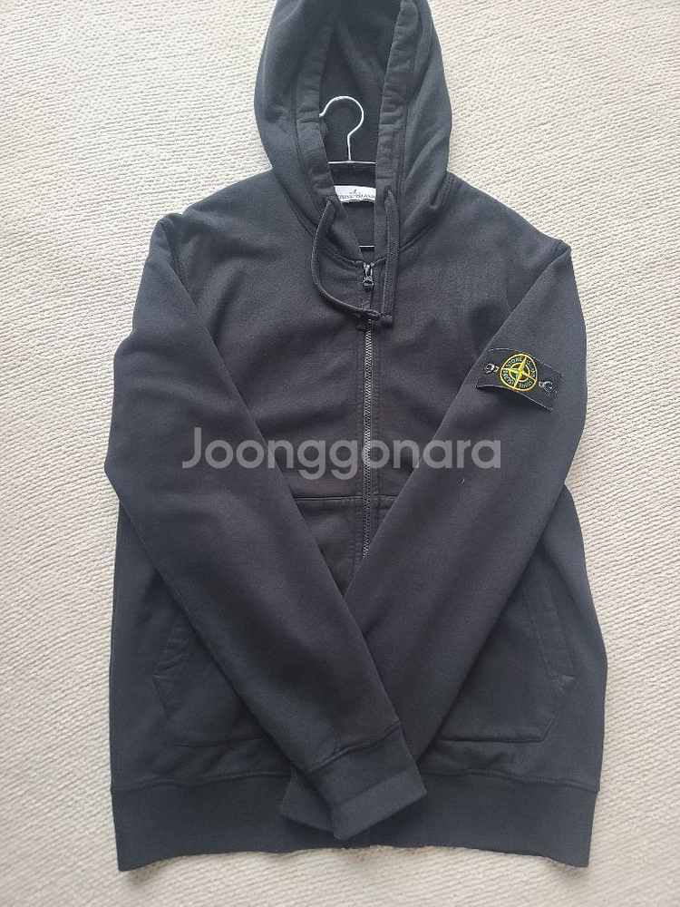 스톤아일랜드 후드집업 정품 XL--0