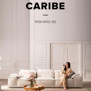 중고) 에싸 카리브 4인 코너 카시미라 소파