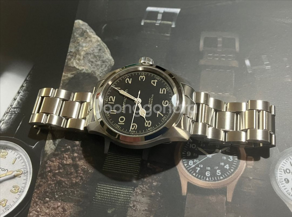 해밀턴 머피 38mm 브슬 (1회 착용)--1