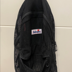발란사 하트로고 매쉬백팩