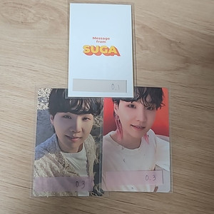 방탄 슈가 포카 판매 버터