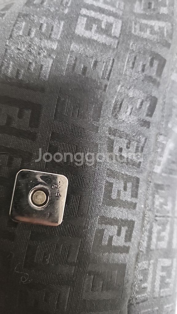 정품 펜디 바게트백 숄더백 주카 맘마 패브릭--6