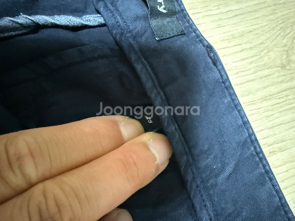 띠어리 뉴테일러 블랙, 네이비 치노 29사이즈--3