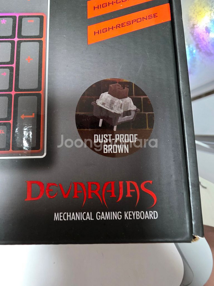 리드레곤 DEVARAJAS K556RGB 기계식 키보드--2
