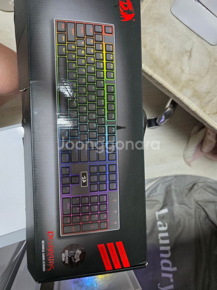 리드레곤 DEVARAJAS K556RGB 기계식 키보드--1