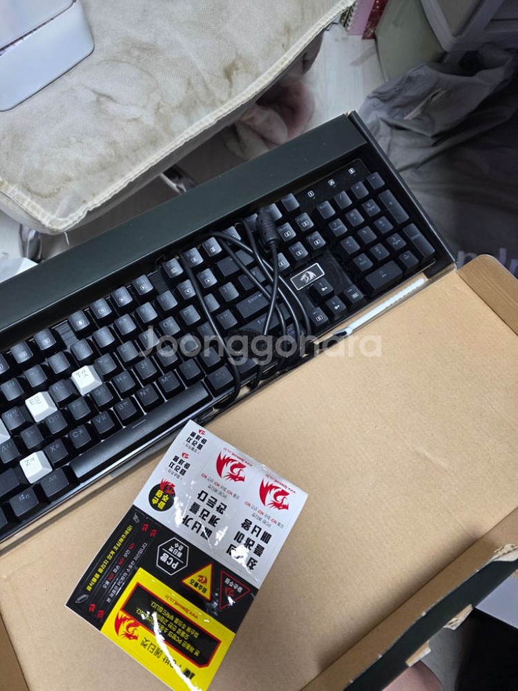 리드레곤 DEVARAJAS K556RGB 기계식 키보드--0
