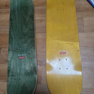슈프림 스케이트보드 보드 데크 두개에 13만원