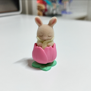 실바니안 꽃밭 블라인드백 신생아 토끼