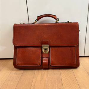 투스카니 레더 브리프케이스