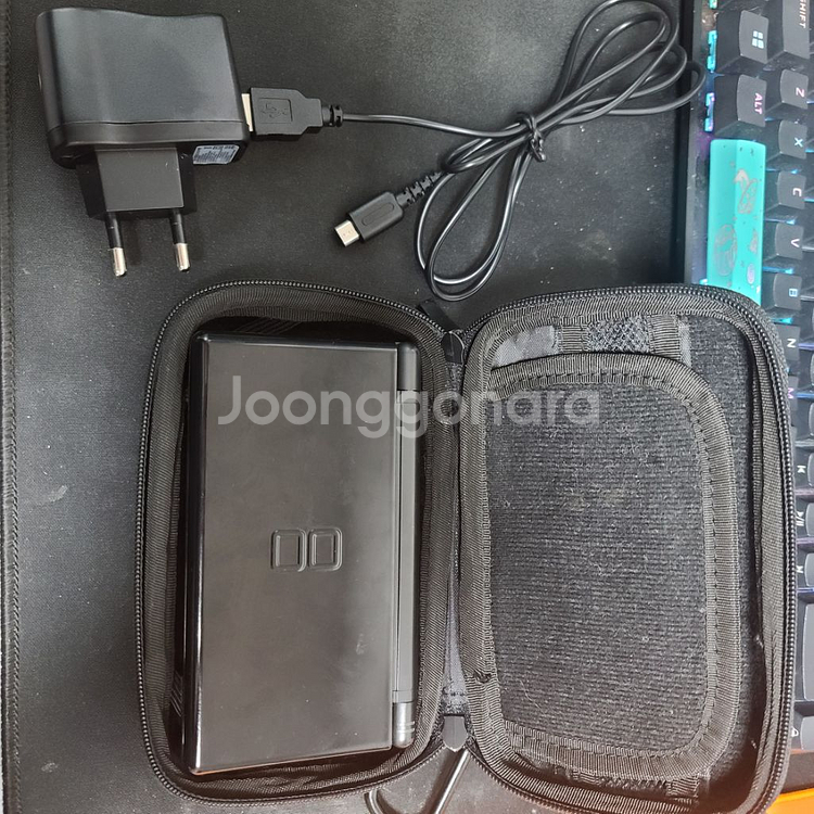 닌텐도 DSlite 블랙 상태좋음(충전기 새것)--0
