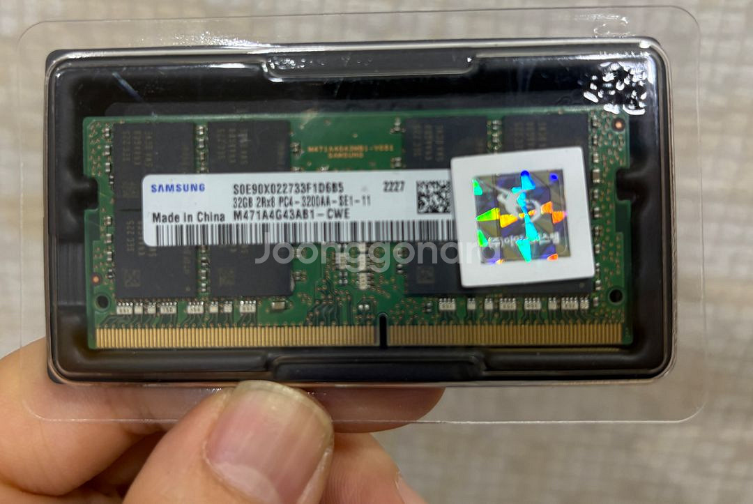 삼성 노트북램 ddr4 32gb 택포65000--0