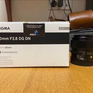 시그마 90mm F2.8 렌즈 (L 마운트)