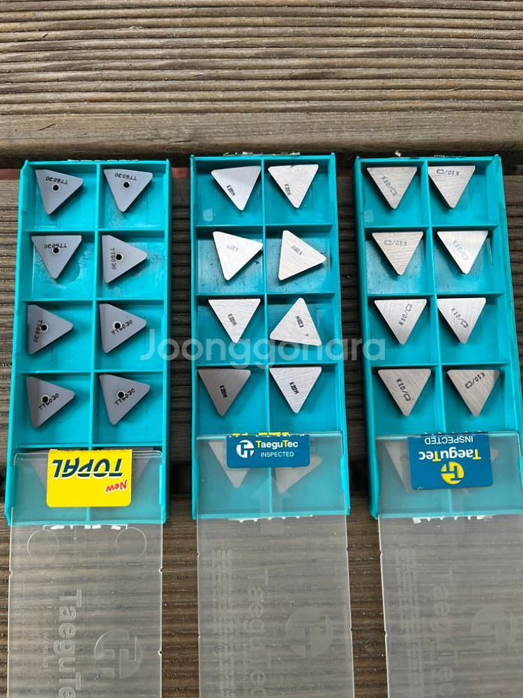 대구텍 인서트 팁 TPKN2204, TPAN1103--1