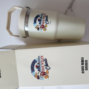 디즈니 손잡이 텀블러 600ml 새제품