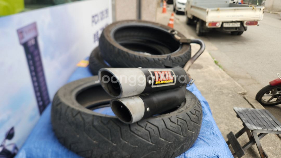 pcx 더뉴 18ㅡ20 머플러팝니다--1