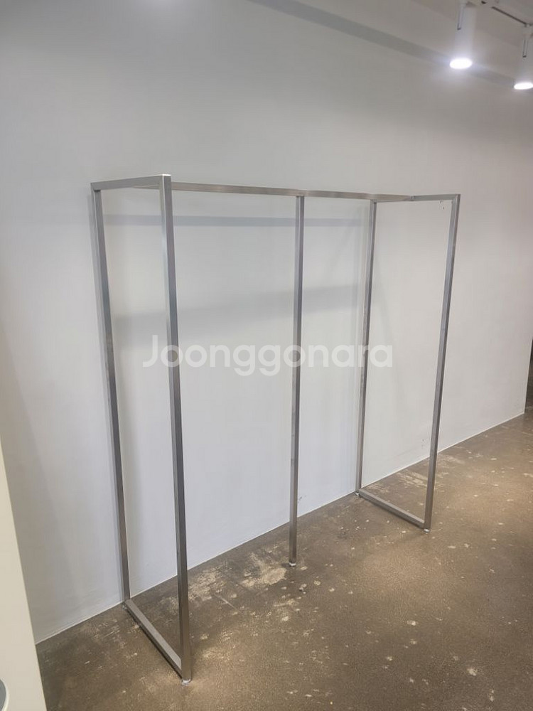 스텐일자행거--1