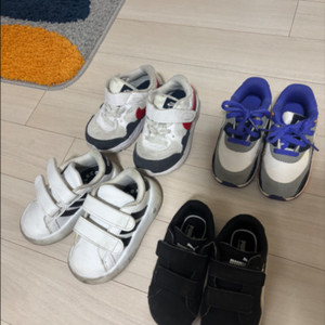 아이 130 운동화 일괄( 나이키 아디다스 퓨마)