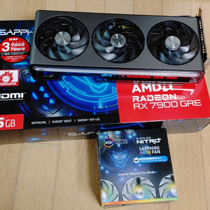 사파이어 7900gre nitro argb포함