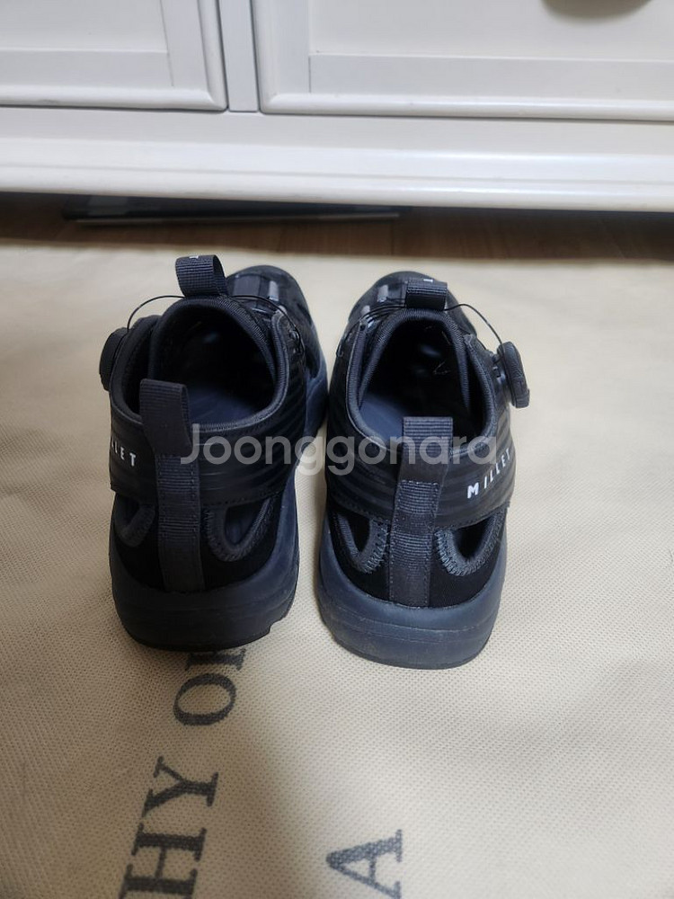여 밀레 아웃도어 트레킹 아쿠아 보아 샌들ㅡ235--3