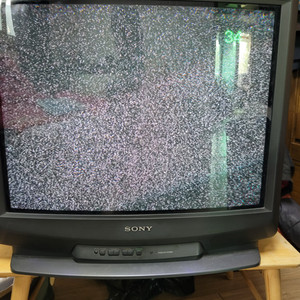 옛날 소니 컬러TV