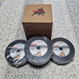 람보 절단석5인치 100장일괄 그라인더날