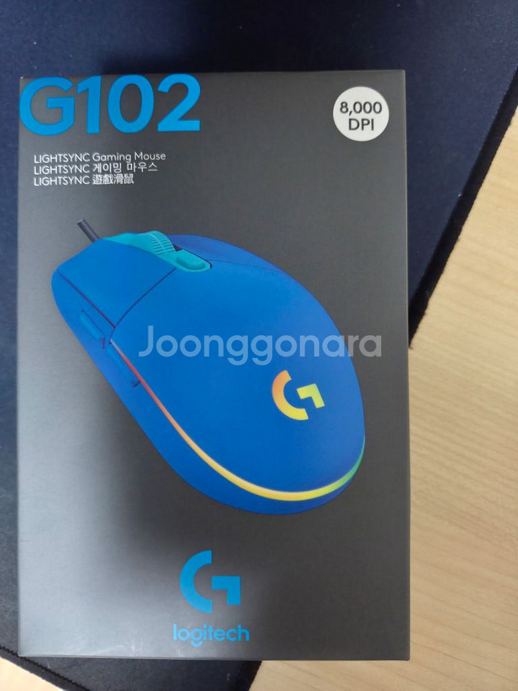 로지텍G G102 2세대 LIGHTSYNC--0