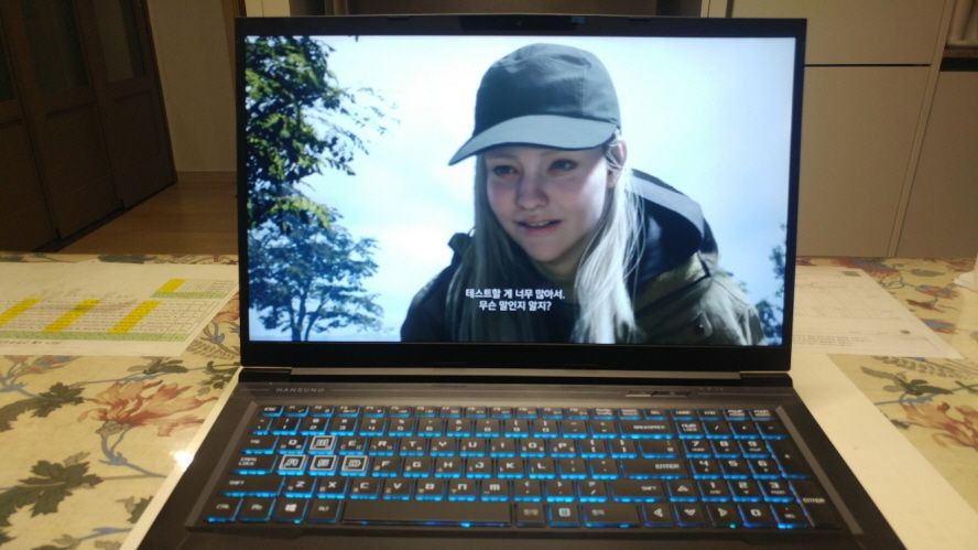 한성 17.3인치 고성능 게이밍 노트북/RTX3060 이미지