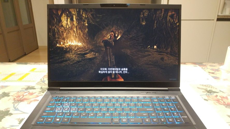 한성 17.3인치 고성능 게이밍 노트북/RTX3060 이미지